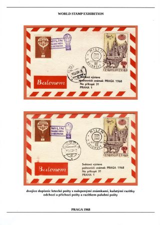 BRIEFMARKEN-WELTAUSSTELLUNG PRAGA 1968 – Blatt 47