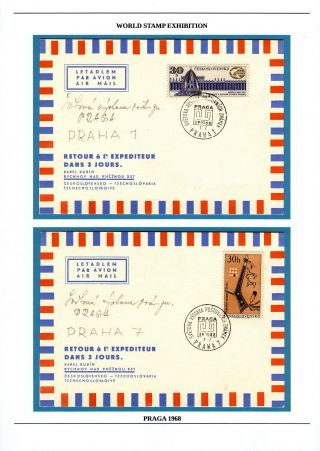 BRIEFMARKEN-WELTAUSSTELLUNG PRAGA 1968 – Blatt 48