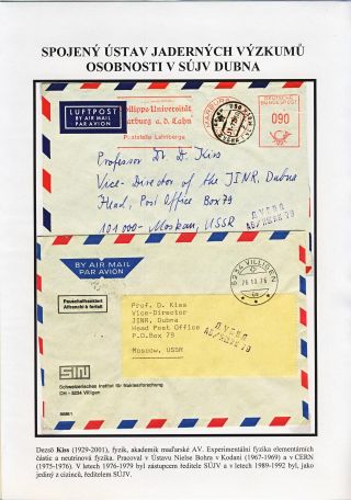 JOINT INSTITUTE FOR NUCLEAR RESEARCH - ATOMIC CENTRE IN DUBNA – sheet 42