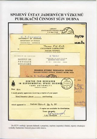 JOINT INSTITUTE FOR NUCLEAR RESEARCH - ATOMIC CENTRE IN DUBNA – sheet 62