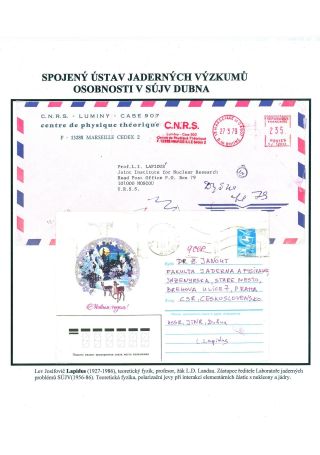 SPOJENÝ ÚSTAV JADERNÝCH VÝZKUMŮ - DUBNA – list 86