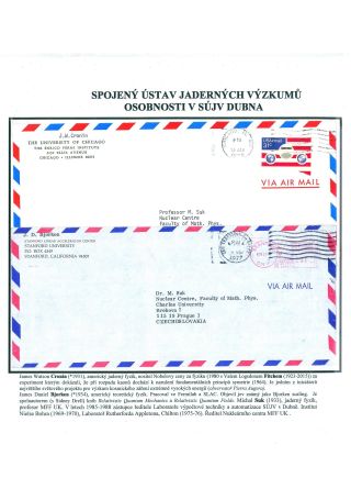 SPOJENÝ ÚSTAV JADERNÝCH VÝZKUMŮ - DUBNA – list 89