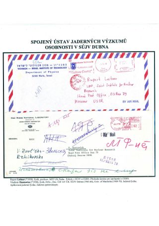 SPOJENÝ ÚSTAV JADERNÝCH VÝZKUMŮ - DUBNA – list 92