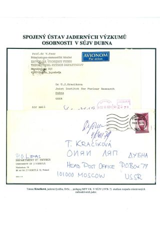 SPOJENÝ ÚSTAV JADERNÝCH VÝZKUMŮ - DUBNA – list 93