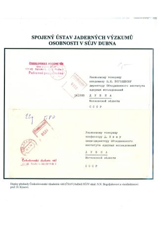 JOINT INSTITUTE FOR NUCLEAR RESEARCH - ATOMIC CENTRE IN DUBNA – sheet 98