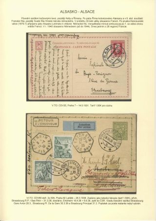 TSCHECHOSLOWAKEI 1918-39: INS ALLEN ECKEN DER WELT – Blatt 2