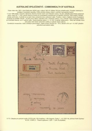 TSCHECHOSLOWAKEI 1918-39: INS ALLEN ECKEN DER WELT – Blatt 5