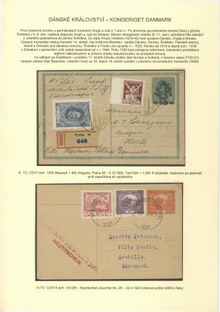 TSCHECHOSLOWAKEI 1918-39: INS ALLEN ECKEN DER WELT – Blatt 14