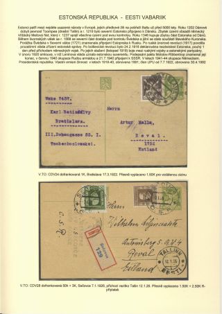 TSCHECHOSLOWAKEI 1918-39: INS ALLEN ECKEN DER WELT – Blatt 16
