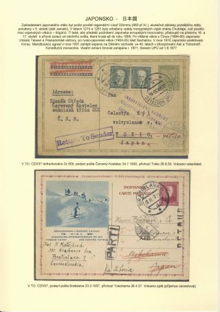 TSCHECHOSLOWAKEI 1918-39: INS ALLEN ECKEN DER WELT – Blatt 32