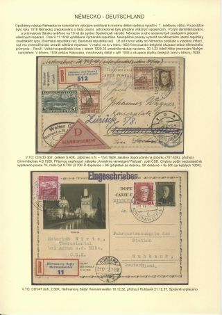 TSCHECHOSLOWAKEI 1918-39: INS ALLEN ECKEN DER WELT – Blatt 47