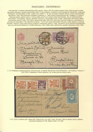 TSCHECHOSLOWAKEI 1918-39: INS ALLEN ECKEN DER WELT – Blatt 56