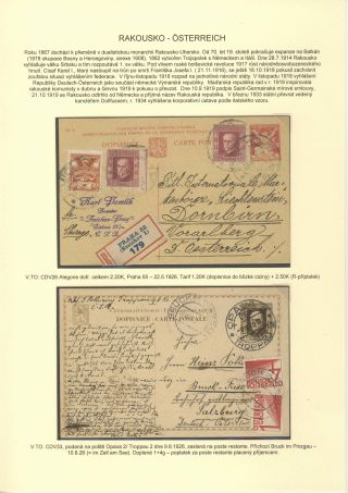 TSCHECHOSLOWAKEI 1918-39: INS ALLEN ECKEN DER WELT – Blatt 57