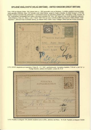 TSCHECHOSLOWAKEI 1918-39: INS ALLEN ECKEN DER WELT – Blatt 61