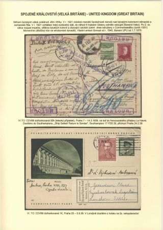 TSCHECHOSLOWAKEI 1918-39: INS ALLEN ECKEN DER WELT – Blatt 63