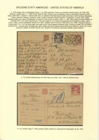 TSCHECHOSLOWAKEI 1918-39: INS ALLEN ECKEN DER WELT – Blatt 65