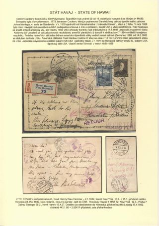 TSCHECHOSLOWAKEI 1918-39: INS ALLEN ECKEN DER WELT – Blatt 69