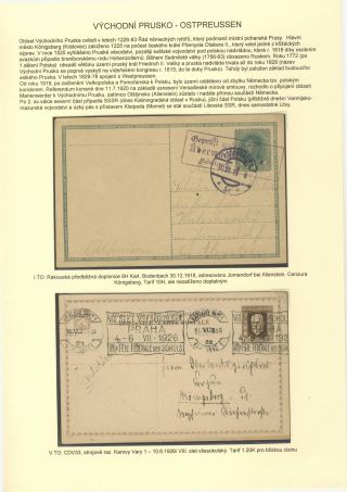 TSCHECHOSLOWAKEI 1918-39: INS ALLEN ECKEN DER WELT – Blatt 80