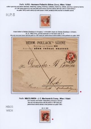 PERFINY A JEJICH PŘEDCHŮDCI V PŘEDLITAVSKU DO ROKU 1900 – list 18