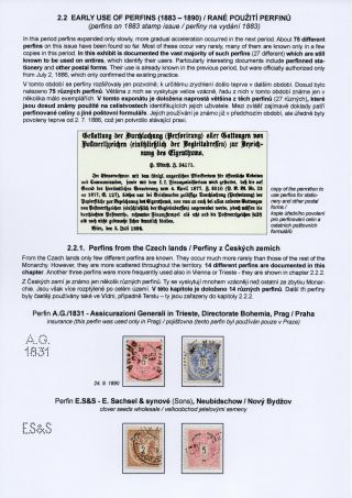 PERFINY A JEJICH PŘEDCHŮDCI V PŘEDLITAVSKU DO ROKU 1900 – list 25