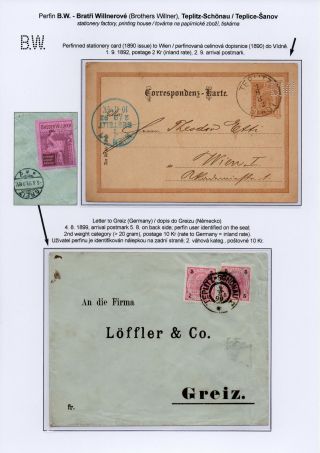 PERFINY A JEJICH PŘEDCHŮDCI V PŘEDLITAVSKU DO ROKU 1900 – list 56