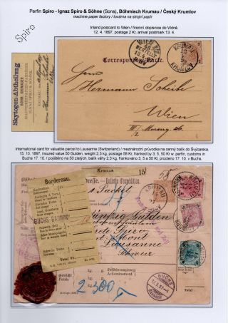 PERFINY A JEJICH PŘEDCHŮDCI V PŘEDLITAVSKU DO ROKU 1900 – list 67