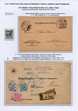 PERFINY A JEJICH PŘEDCHŮDCI V PŘEDLITAVSKU DO ROKU 1900 – list 71