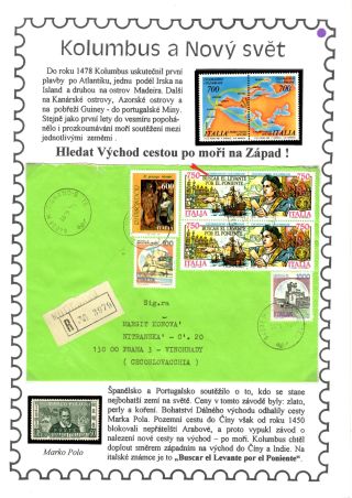 COLUMBUS AND THE NEW WORLD – sheet 5