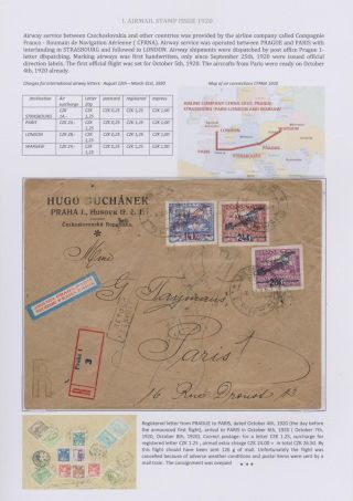 ČESKOSLOVENSKÁ LETECKÁ POŠTA 1920-1938 – list 2