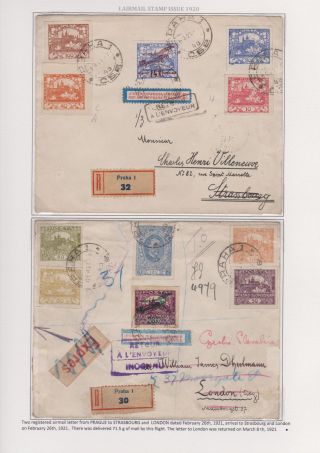 ČESKOSLOVENSKÁ LETECKÁ POŠTA 1920-1938 – list 4