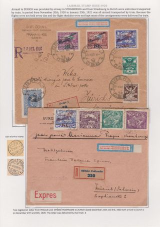ČESKOSLOVENSKÁ LETECKÁ POŠTA 1920-1938 – list 5
