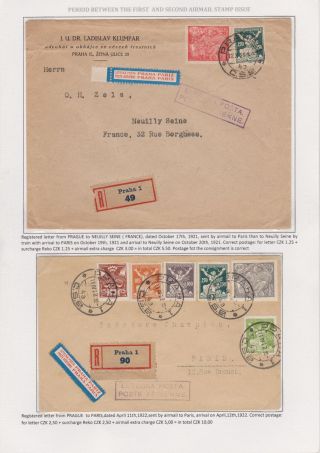 ČESKOSLOVENSKÁ LETECKÁ POŠTA 1920-1938 – list 12