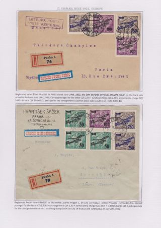 ČESKOSLOVENSKÁ LETECKÁ POŠTA 1920-1938 – list 14