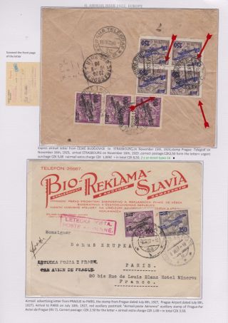 ČESKOSLOVENSKÁ LETECKÁ POŠTA 1920-1938 – list 16
