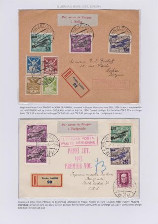 ČESKOSLOVENSKÁ LETECKÁ POŠTA 1920-1938 – list 21