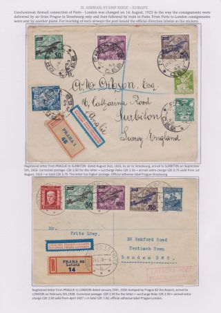 ČESKOSLOVENSKÁ LETECKÁ POŠTA 1920-1938 – list 23