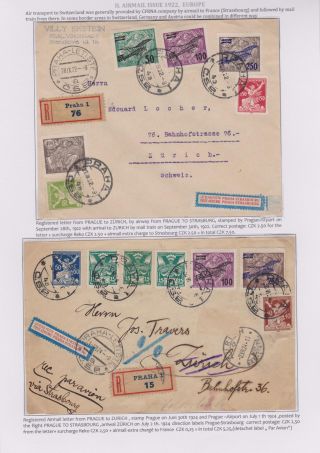 ČESKOSLOVENSKÁ LETECKÁ POŠTA 1920-1938 – list 24