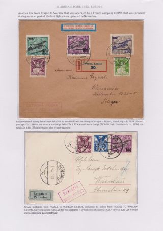 ČESKOSLOVENSKÁ LETECKÁ POŠTA 1920-1938 – list 25