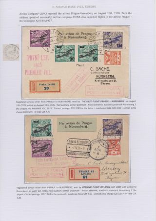 ČESKOSLOVENSKÁ LETECKÁ POŠTA 1920-1938 – list 30
