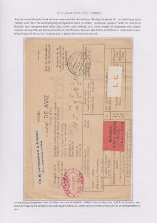 DIE TSCHECHOSLOWAKISCHE LUFTPOST 1920-1938 – Blatt 49