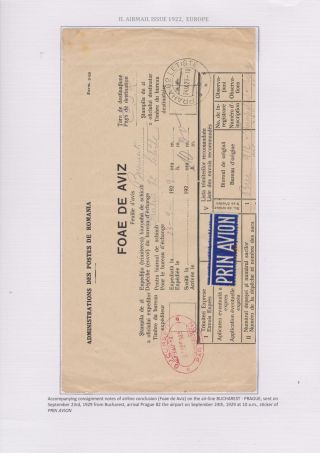 DIE TSCHECHOSLOWAKISCHE LUFTPOST 1920-1938 – Blatt 50