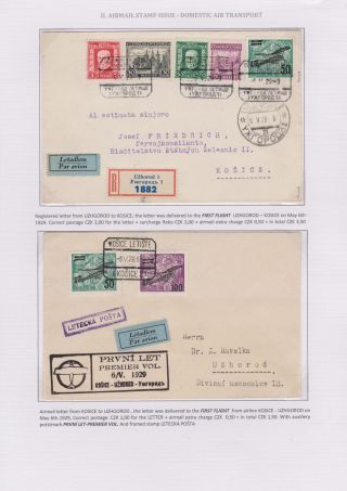 DIE TSCHECHOSLOWAKISCHE LUFTPOST 1920-1938 – Blatt 59