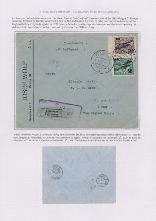 DIE TSCHECHOSLOWAKISCHE LUFTPOST 1920-1938 – Blatt 60