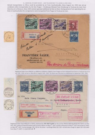 DIE TSCHECHOSLOWAKISCHE LUFTPOST 1920-1938 – Blatt 61