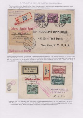 DIE TSCHECHOSLOWAKISCHE LUFTPOST 1920-1938 – Blatt 63