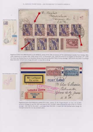 DIE TSCHECHOSLOWAKISCHE LUFTPOST 1920-1938 – Blatt 64