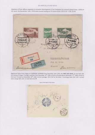 DIE TSCHECHOSLOWAKISCHE LUFTPOST 1920-1938 – Blatt 66