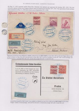 DIE TSCHECHOSLOWAKISCHE LUFTPOST 1920-1938 – Blatt 71