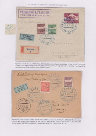 DIE TSCHECHOSLOWAKISCHE LUFTPOST 1920-1938 – Blatt 72