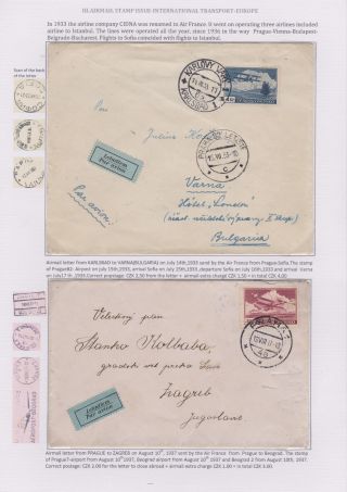 DIE TSCHECHOSLOWAKISCHE LUFTPOST 1920-1938 – Blatt 74